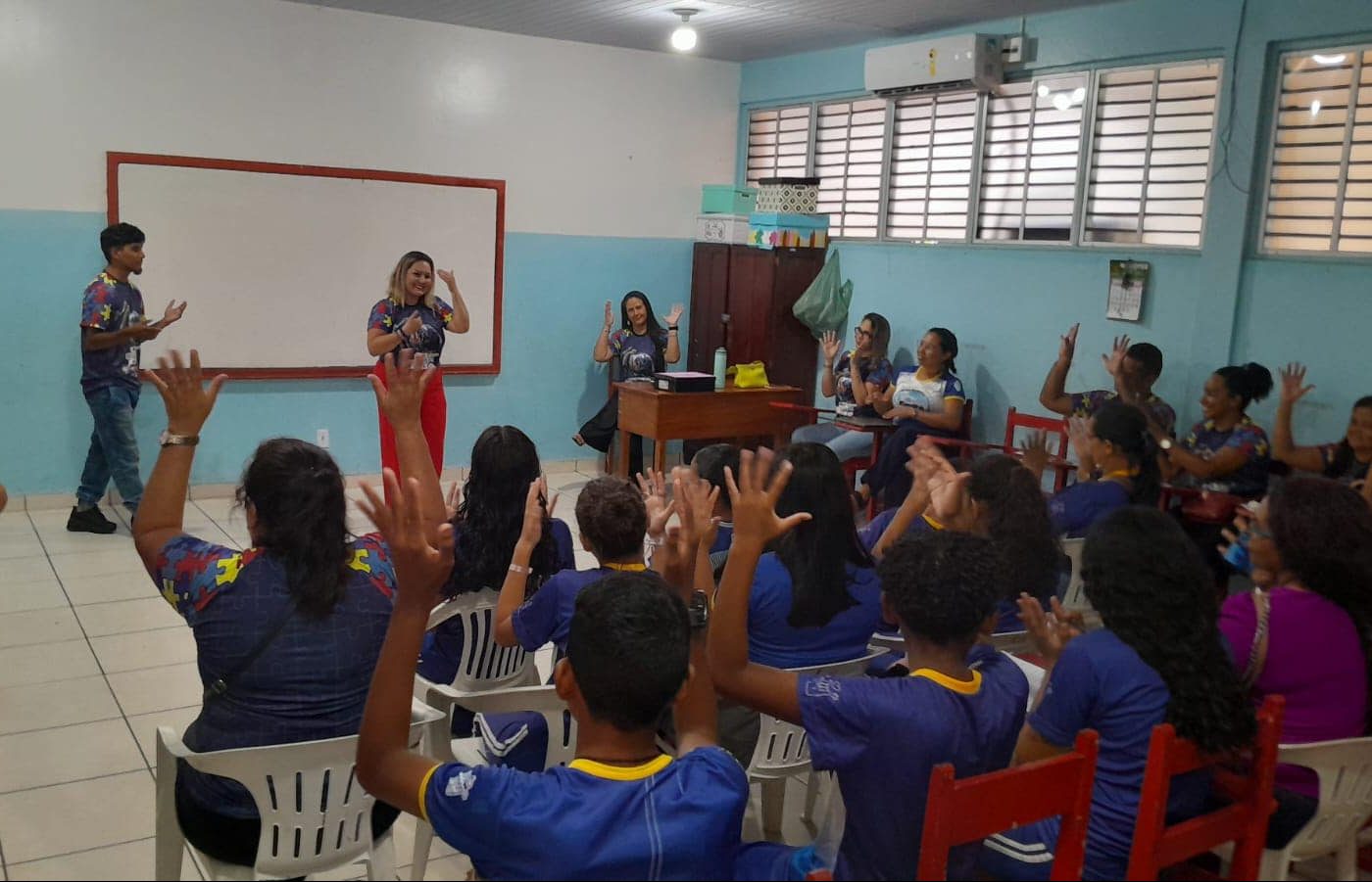 3ª edição do projeto Lameira Meu Mundo Azul amplia o acesso a serviços para alunos da Educação Especial e suas famílias