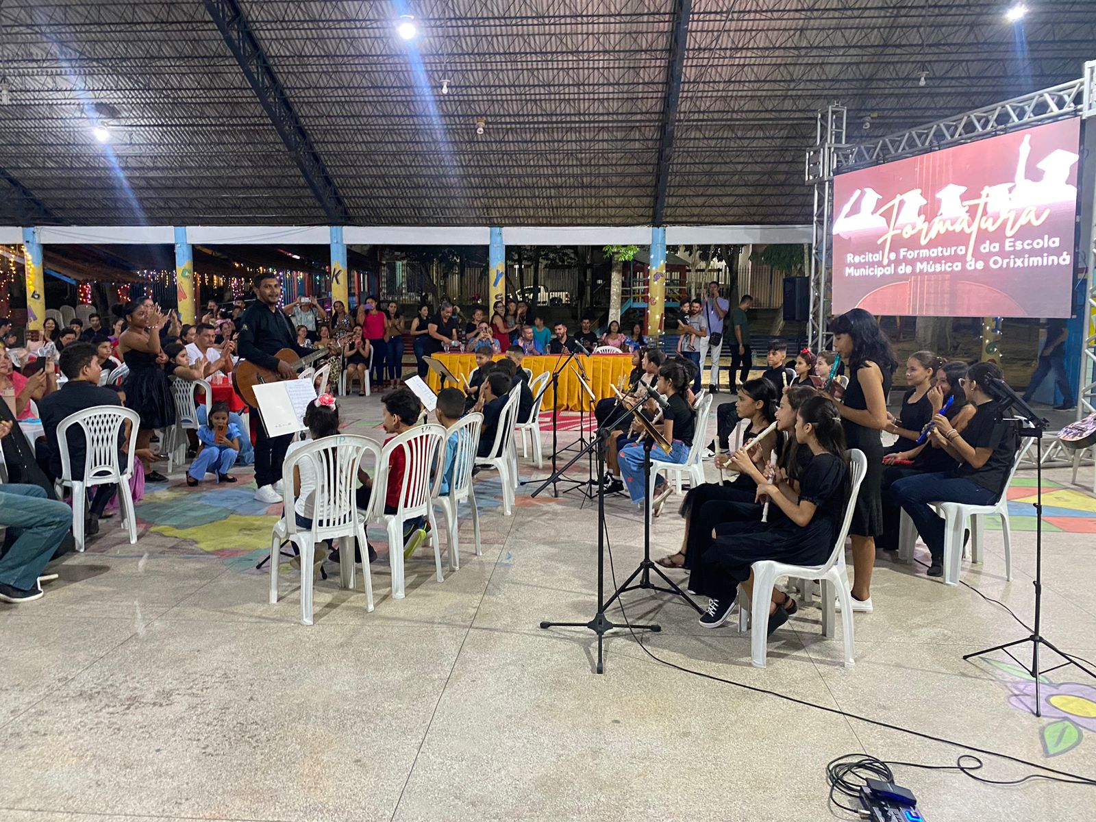 Música e Celebração: Recital e Formatura marcam noite especial